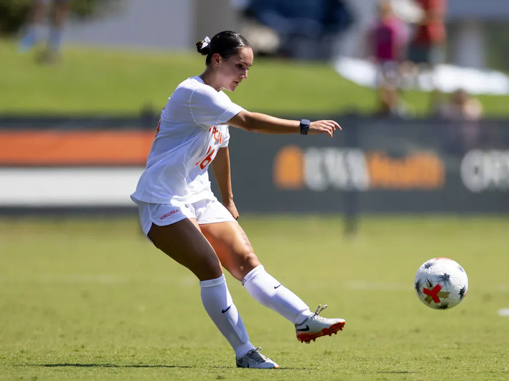 In an early test, one goal was the margin on the road for Virginia.