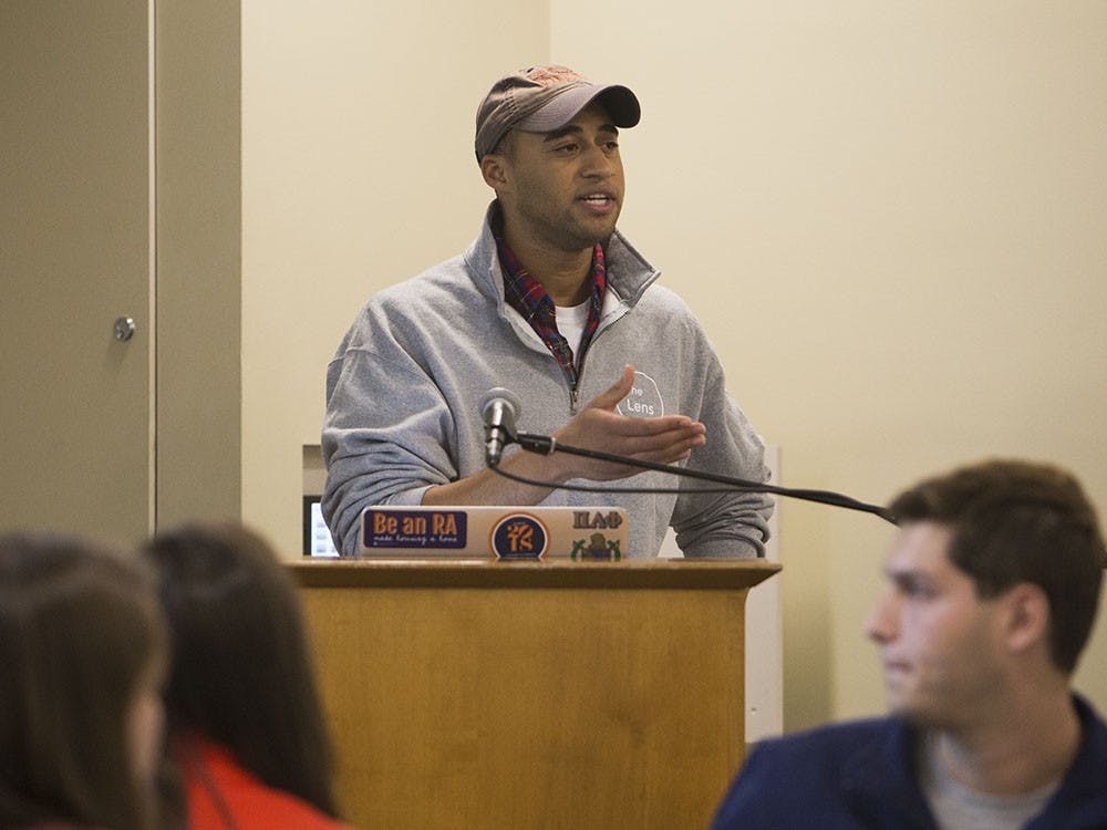 Luke Williams advocated for a reminder of the&nbsp;University's policy on hazing.
