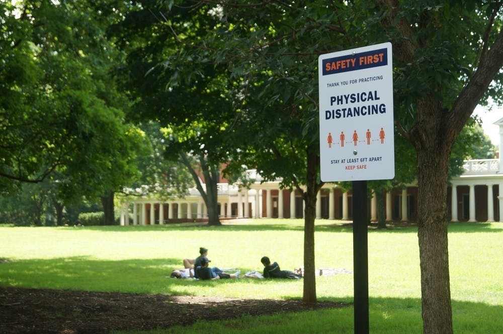 The restrictions require that students not gather in groups greater than five, adhere to mask gathering rules and not travel outside the Charlottesville community.