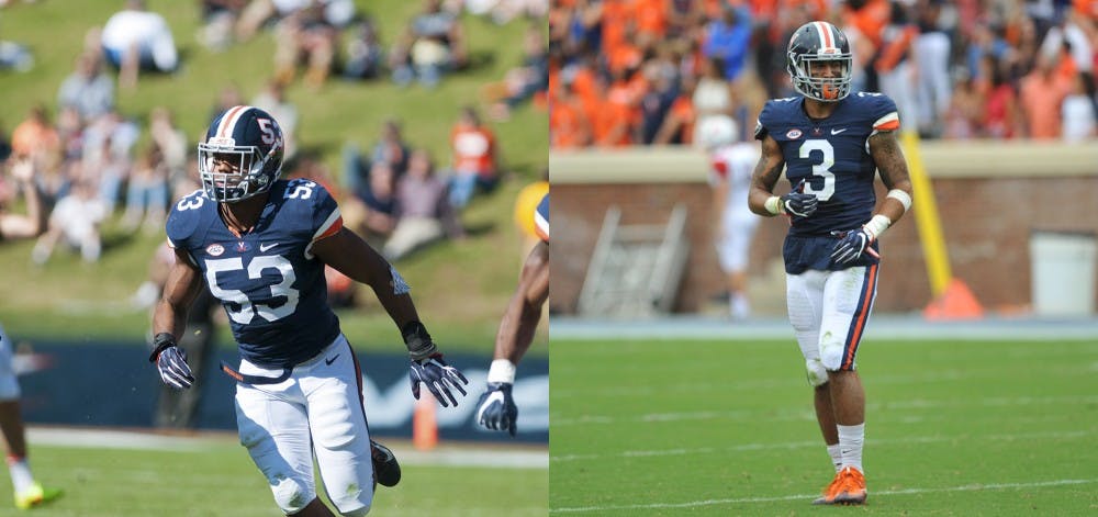<p>Finishing one and two in the conference in total tackles, respectively, junior linebacker Micah Kiser and junior safety Quin Blanding earned All-ACC first team honors Monday.</p>