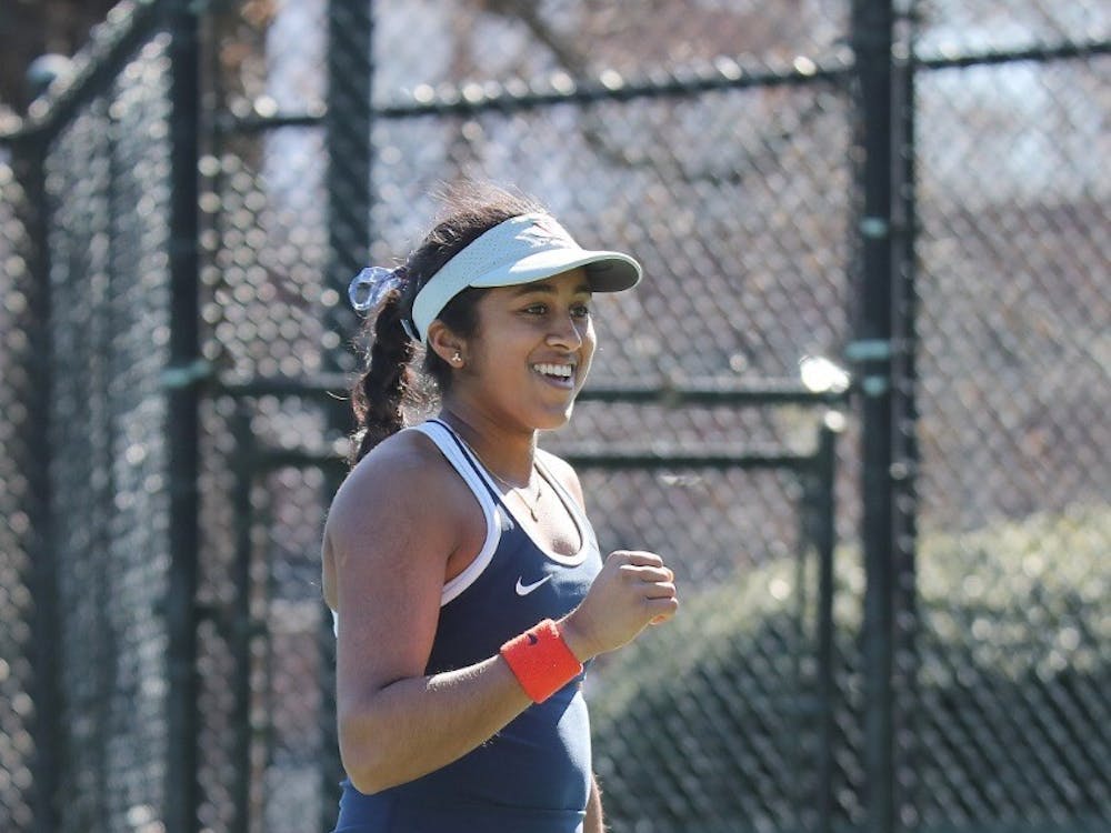 Freshman Natasha Subhash prevailed in her doubles match before toppling her Clemson opponent in straight-sets in her singles match. 