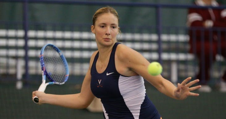 Juniors Cassie Mercer and Teodora Radosavljevic were instrumental in the win.