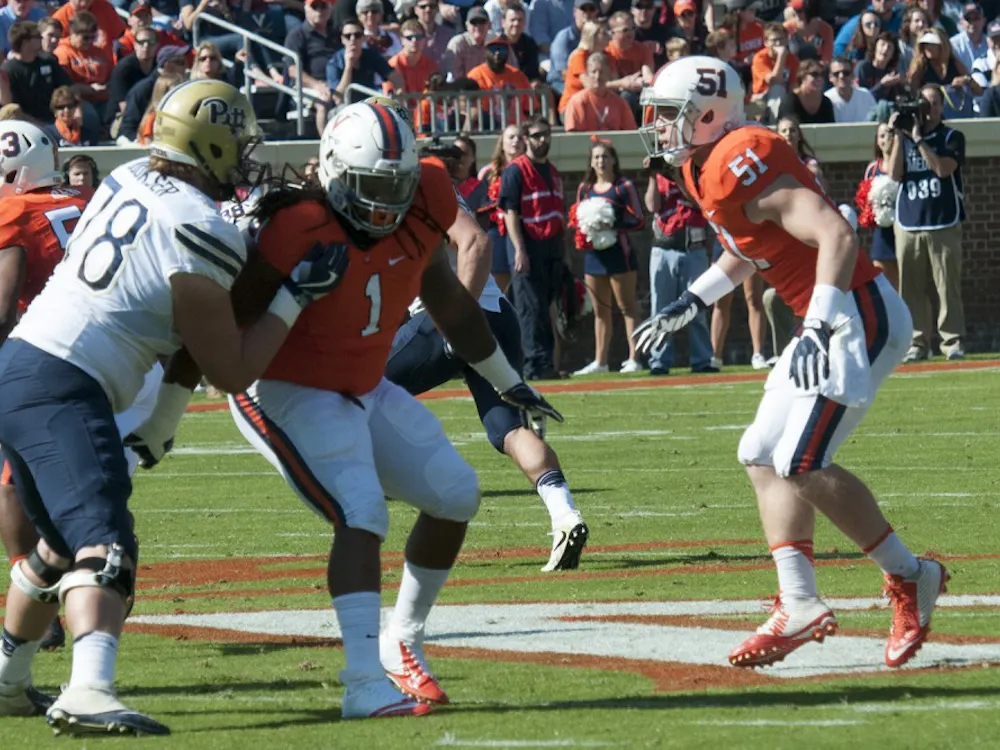 Senior nose tackle Donte Wilkins is part of a Cavalier defense that will be tasked with slowing down Heisman contender Lamar Jackson.
