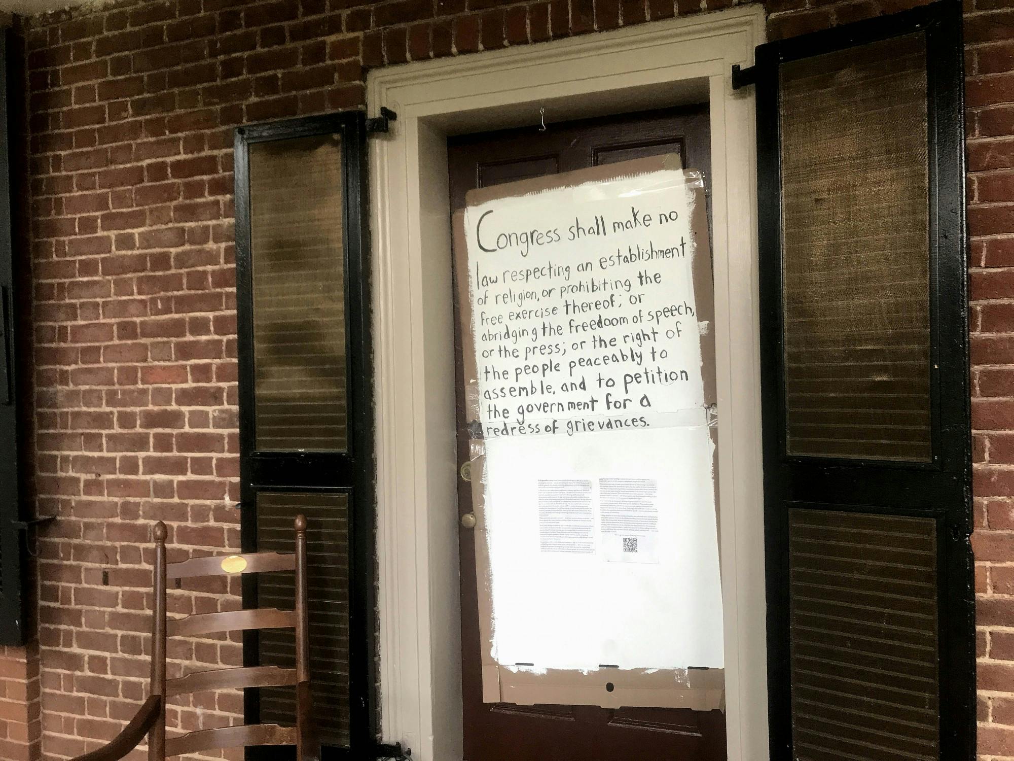 While she is the first Lawn resident to directly protest the policy, Camp is not the first to critique the policy — residents previously called the restrictions “very hypocritical” and said they served “no real good purpose.”
