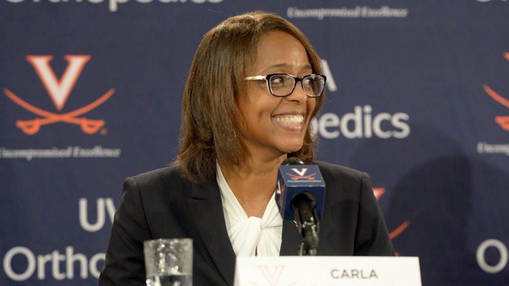 Carla Williams was introduced as Virginia's next athletic director in late October of this year.&nbsp;