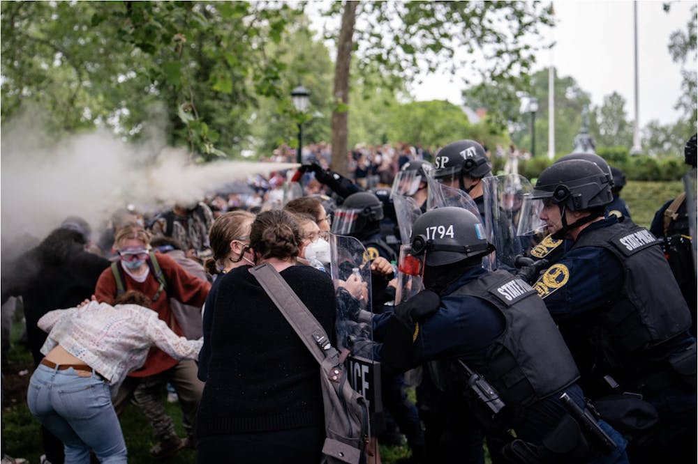 <p>By all accounts, the encampment was effectively a perpetual 20-person picnic before the cops showed up.</p>