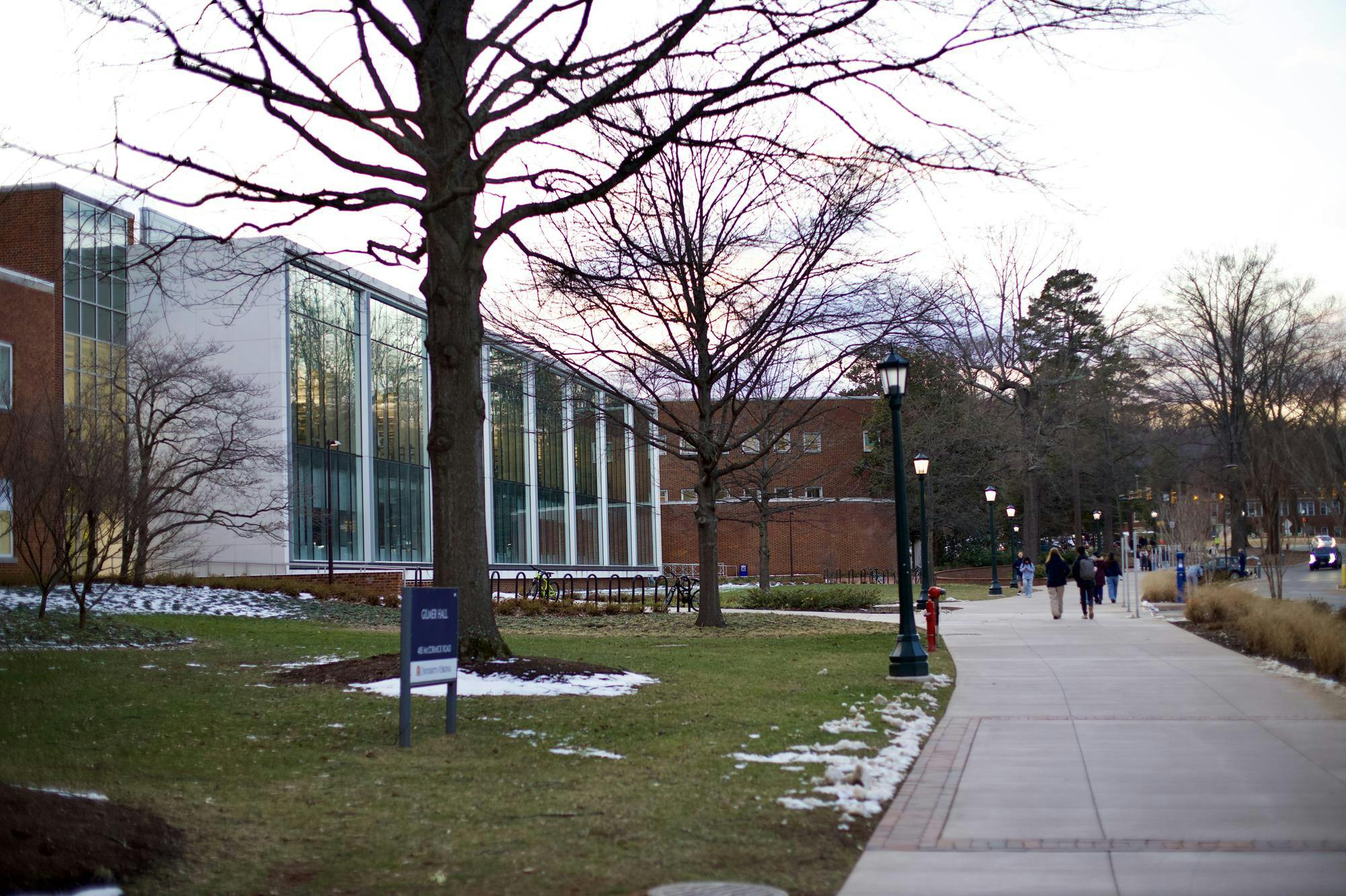 Gilmer Hall hosts many University labs.