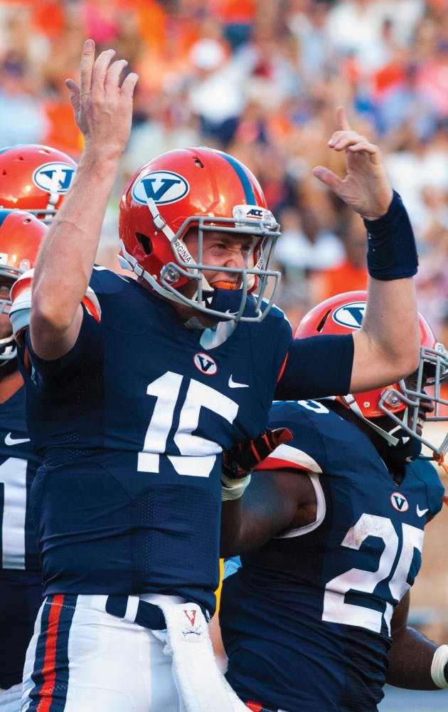 Junior quarterback Matt Johns has the keys to the Virginia offense heading into this weekend's season opener in Pasadena. 