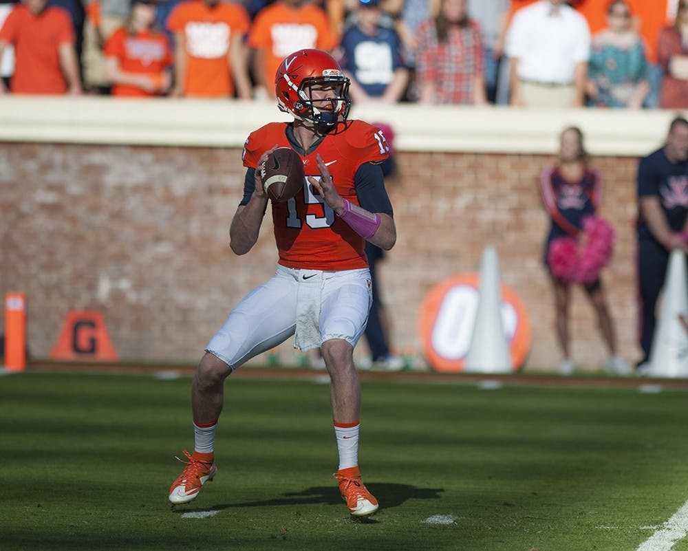 Junior quarterback Matt Johns threw for just 148 yards Saturday against the Tar Heels. 