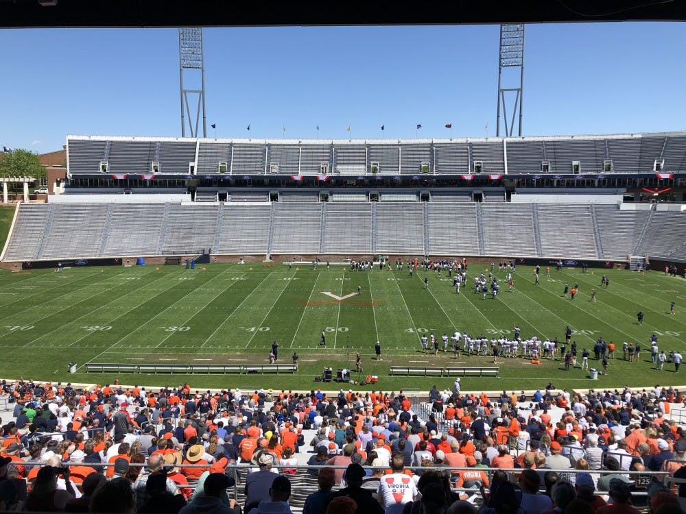 The spring game was the culmination of 15 spring practices for Virginia football.