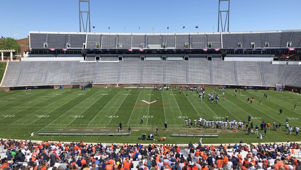 The spring game was the culmination of 15 spring practices for Virginia football.