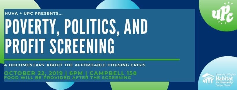The goal of the screening was to bring the affordable housing crisis to students’ attention so that they can be more engaged and informed in the future.