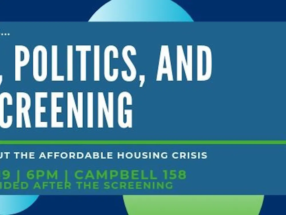 The goal of the screening was to bring the affordable housing crisis to students’ attention so that they can be more engaged and informed in the future.