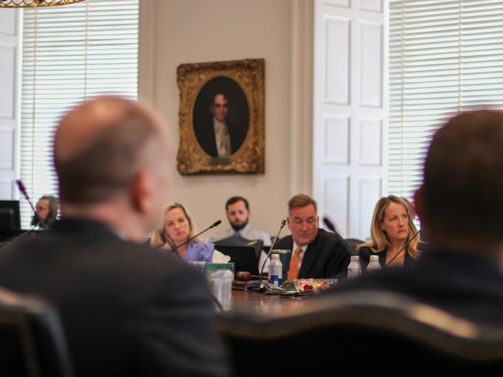 The Board of Visitors at its September meeting, photographed Sept. 21, 2025.