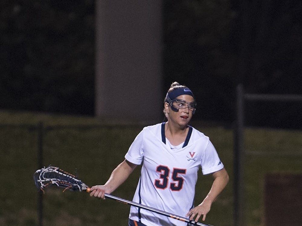 Senior attacker Kelly Boyd netted four goals Friday in Virginia's 14-7 win against Virginia Tech.
