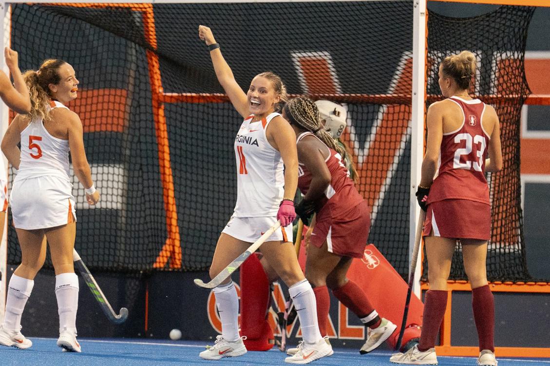It was a split decision for Virginia in games versus two West Coast opponents.