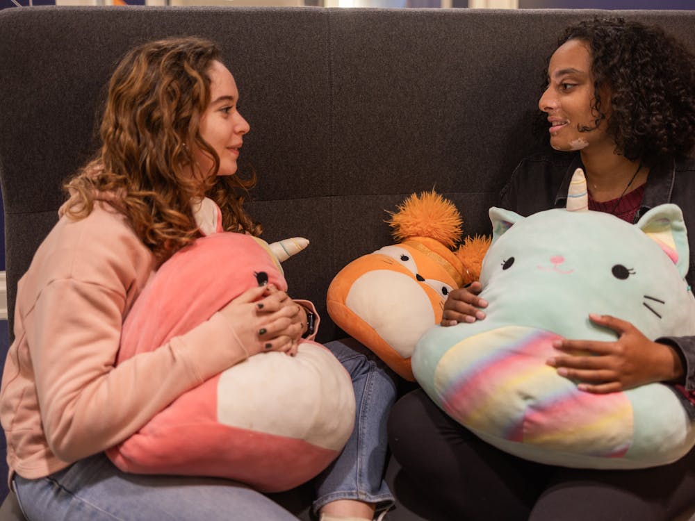 Studies show that cuddling and snuggling with stuffed animals actually help in lowering levels of stress and anxiety.