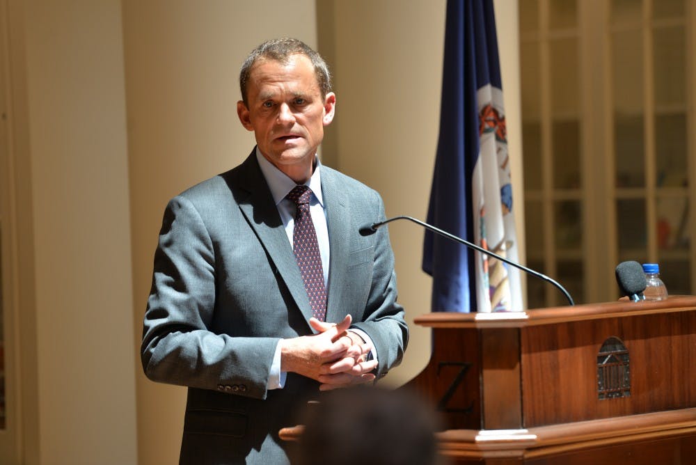 Jim Ryan's formal presidential inauguration ceremony will be held Oct. 19.&nbsp;