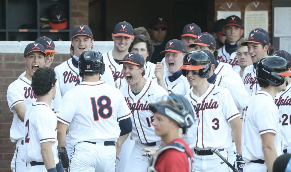 <p>During this five-game stretch, Virginia scored a total of 38 runs.</p>