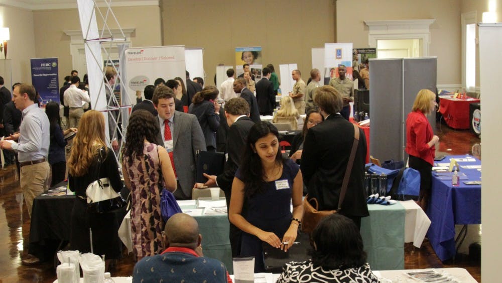 While there are no specific data on whether the annual Job and Internship Career Fair yields job offers, employers continue to return to the University to recruit students every year.