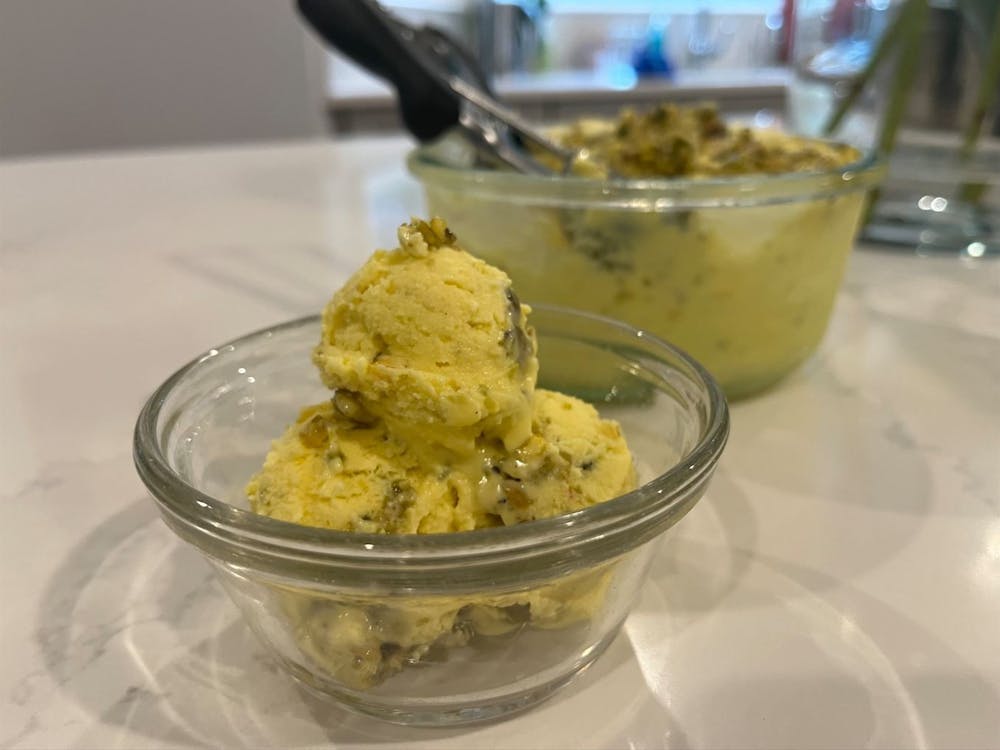 The luscious texture of the kulfi also adds to the appeal as the resulting consistency is comparable to soft-serve ice cream or smooth frozen yogurt. &nbsp;