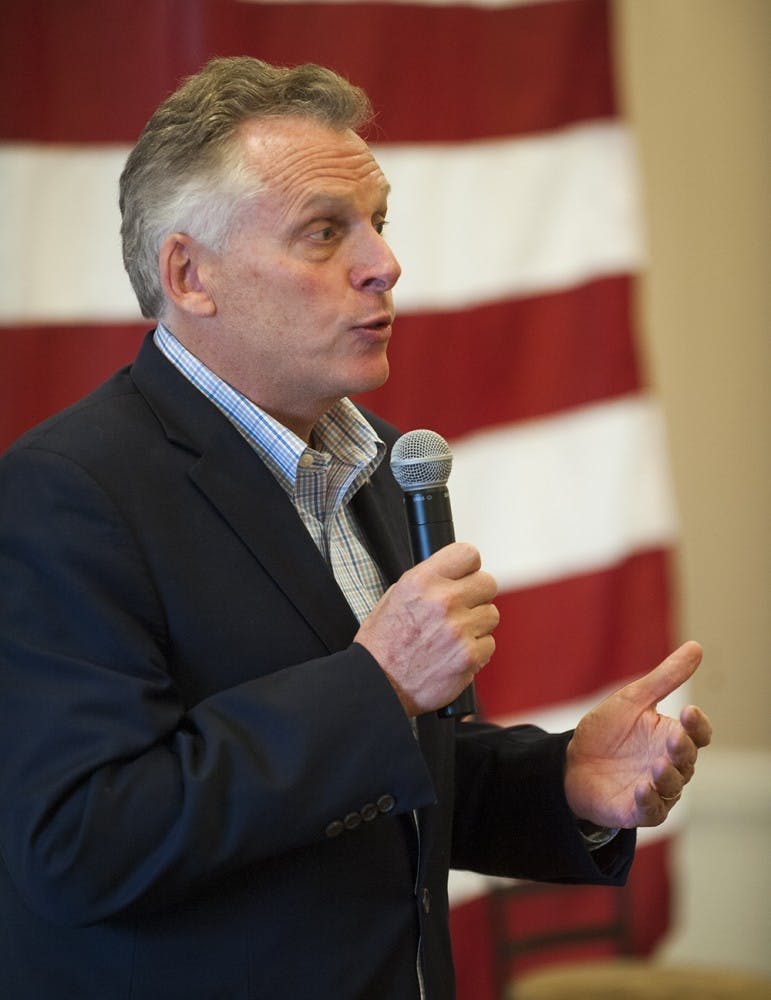 Gov. Terry McAuliffe