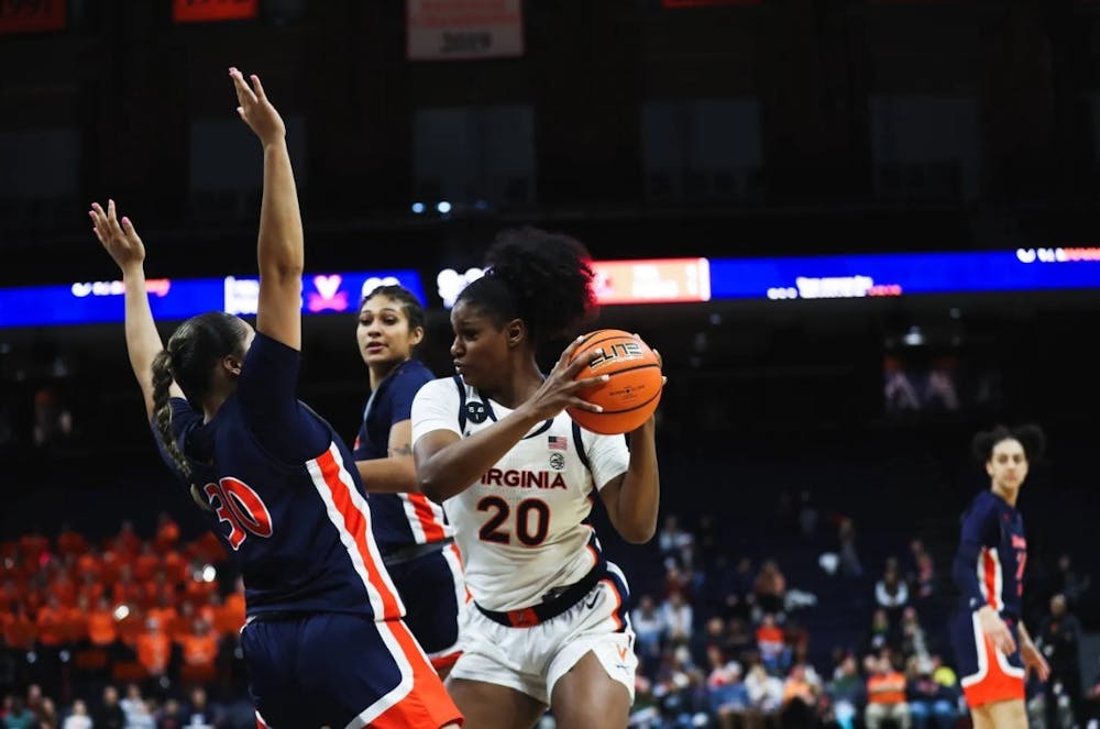 <p>Senior forward Camryn Taylor notched 15 points for the Cavaliers and was one of three players to score in double figures.</p>