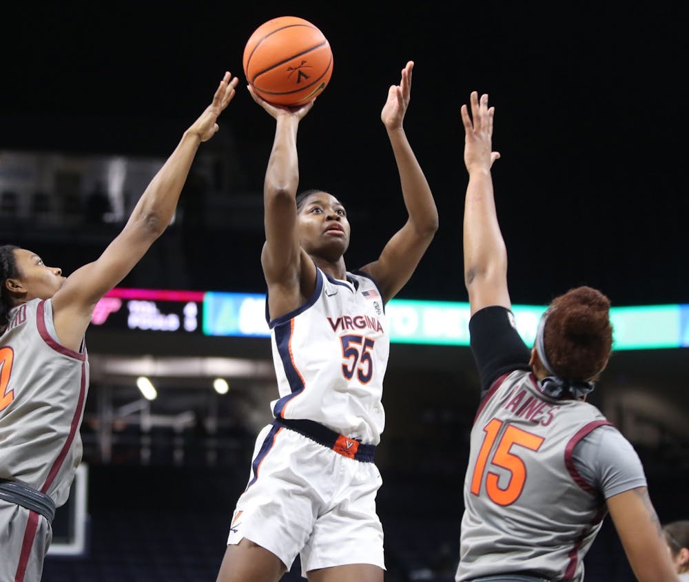 <p>Virginia transfer sophomore guard Mir McLean scored 11 points in her debut for the Cavaliers.</p>