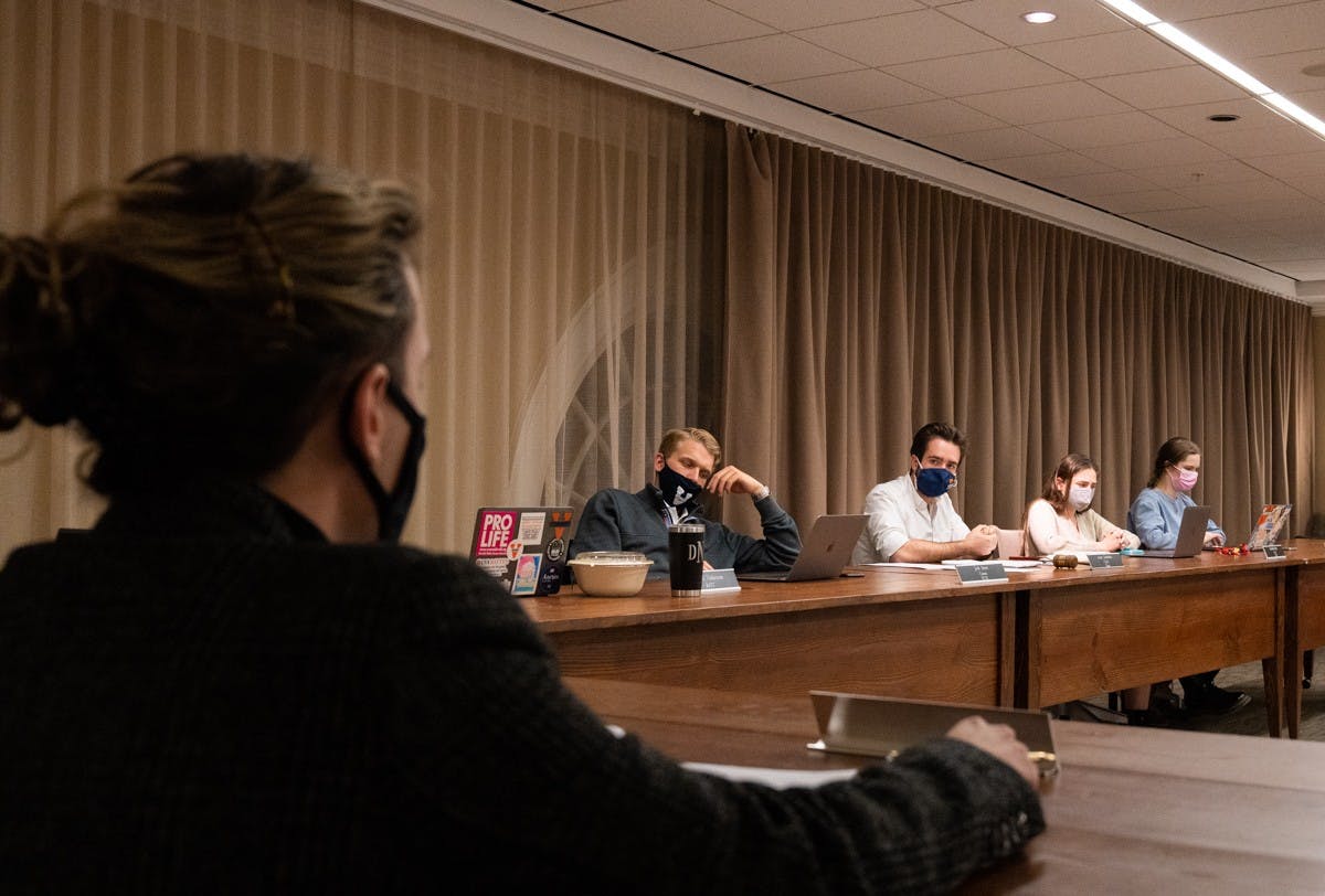 Honor Rep. Christopher Benos -- seen here closest to the frame -- will Chair a new Referenda Working Group to advocate for Honor reforms.