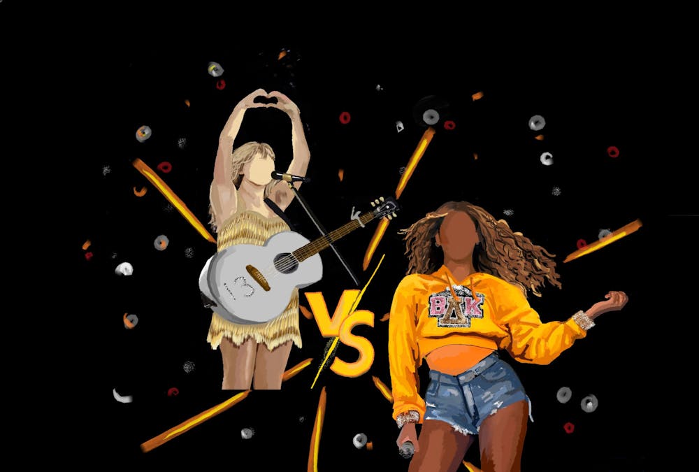 <p>While this year it’s Taylor and Beyoncé, many other influential and iconic female performers have been subjected to this same treatment.</p>