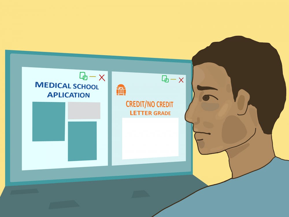 The deadline for students to switch their grading option to credit/general credit/no credit was Nov. 6, which caused some stress amongst pre-med students due to the uncertainty of how their grades will look this semester.