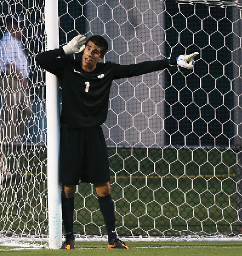 	Spencer LaCivita made five saves to keep the Cavaliers alive Sunday before the Bruins’ late strike beat the sophomore goalkeeper.