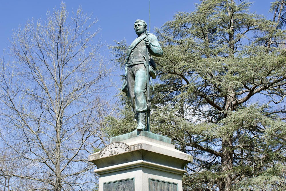 <p>To truly move forward, the racist parts of the University’s legacy must be progressively dealt with, deeply examining all representations of it on Grounds.</p>