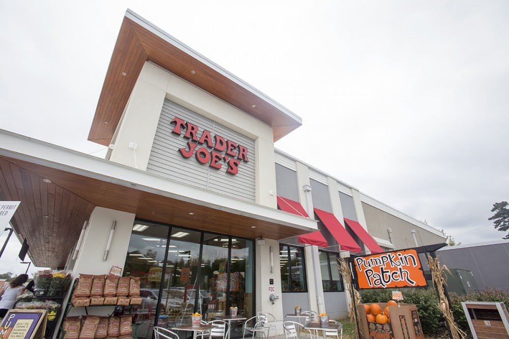 Trader Joe's has a large selection of pumpkin themed foods.