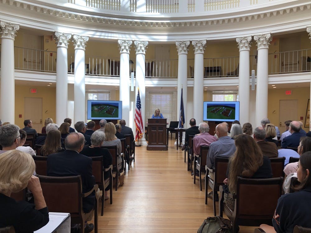 Maurie McInnis, provost and executive vice president at the University of Texas at Austin and an editor of the book, reflected broadly on the history of slavery and the University and how universities today are reckoning with their past.