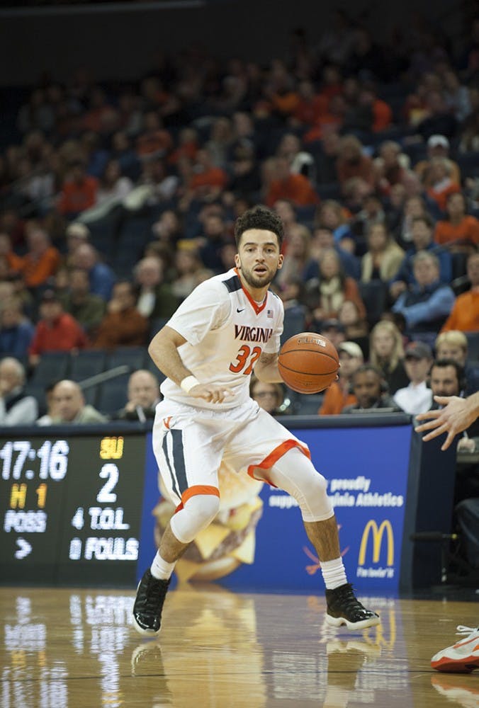 Junior guard London Perrantes picked apart the Syracuse zone,&nbsp;tallying&nbsp;16 points and dishing out seven assists Sunday night. Virginia defeated the Orange, 73-65.