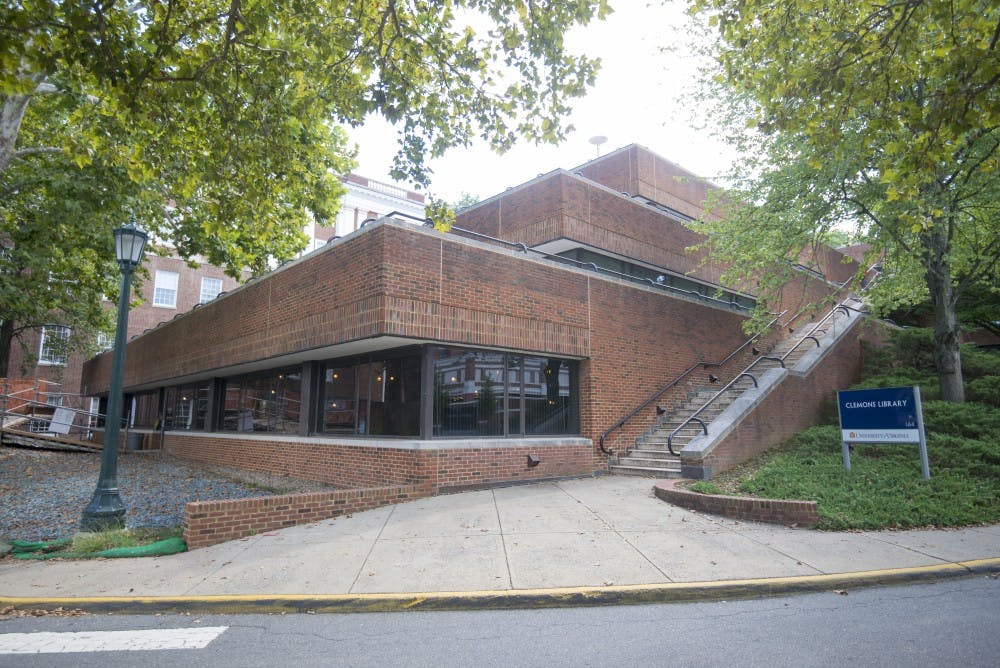 The first floor of Clemons Library is expected to re-open May 2019.&nbsp;