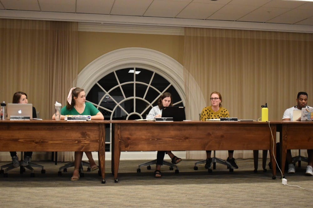The Committee passed amendments on jurisdiction over non-degree students and the executive committee's administrative abilities.