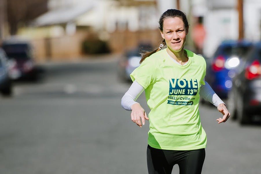 Hill said her decision to run was based on her dedication to Charlottesville and experiences as an active citizen.