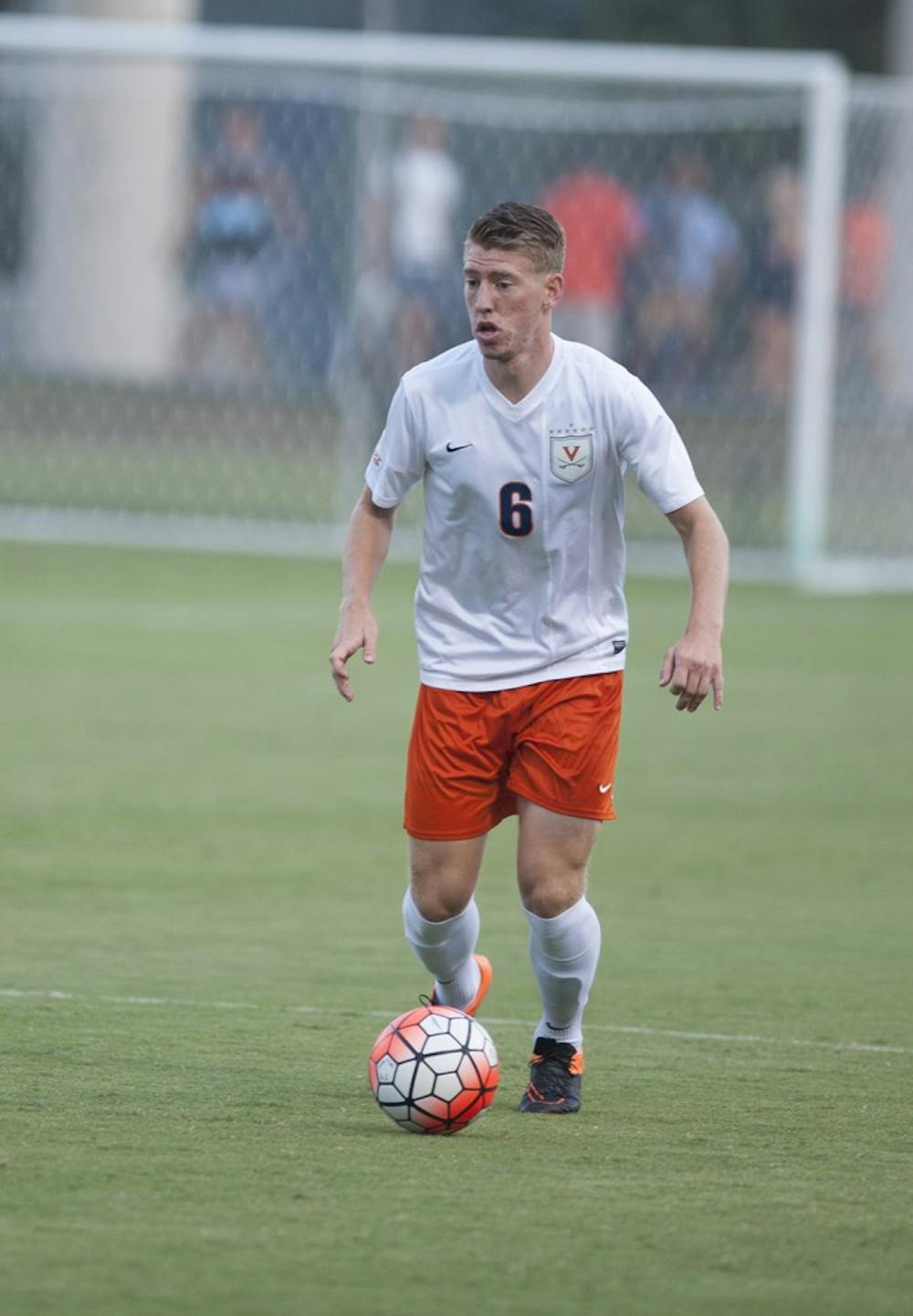 <p>Senior midfielder Scott Thomsen has been active for just one game this season but will be in the lineup against the Hokies. </p>