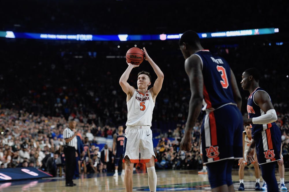 Junior guard Kyle Guy sank three free throws to send the Cavaliers to the National Championship.