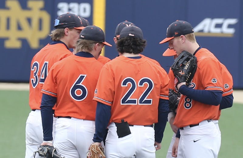 No. 8 Virginia swept for the first time this season against Notre Dame