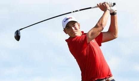 Freshman Ben James performed remarkably well in his first collegiate event, finishing first in the individual portion of the event without recording a single bogey in 54 holes.