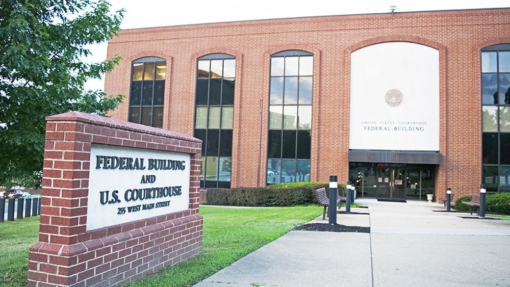 The federal courthouse building located on West Main Street.&nbsp;