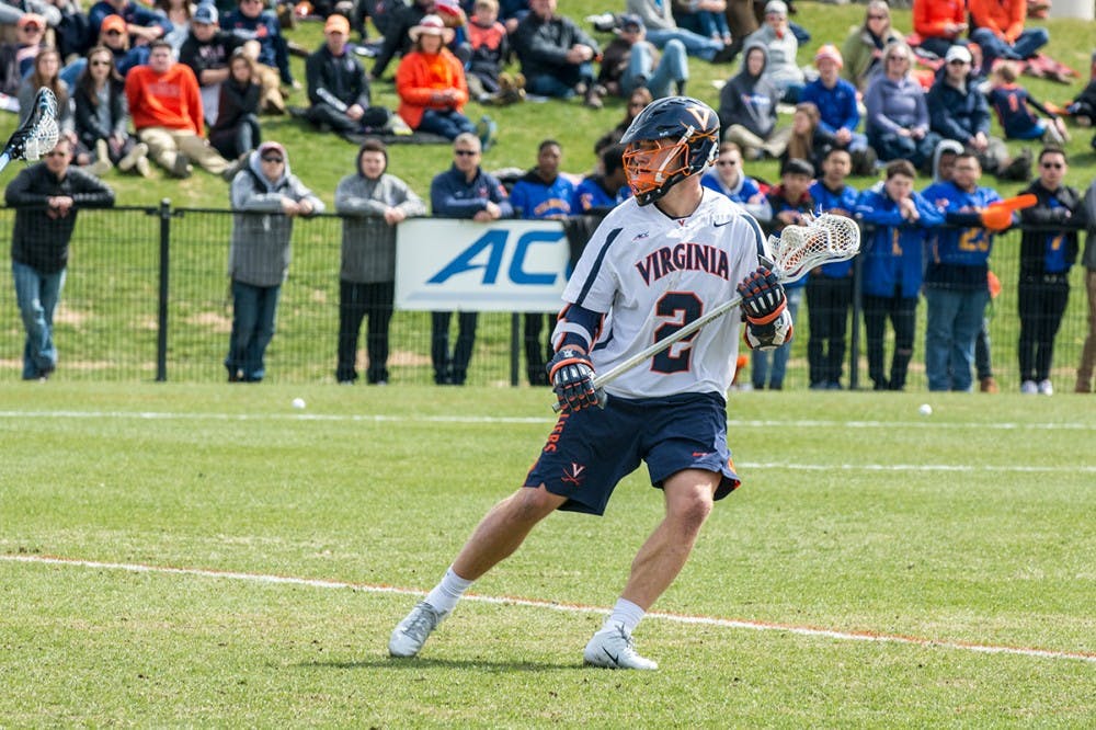 <p>Sophomore attackman Michael Kraus has put together an especially impressive season, leading the team with 47 points.</p>