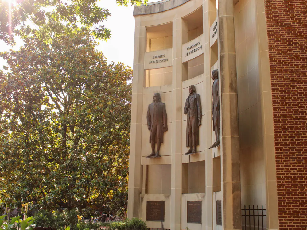 Charlottesville City Hall, photographed Aug. 27.