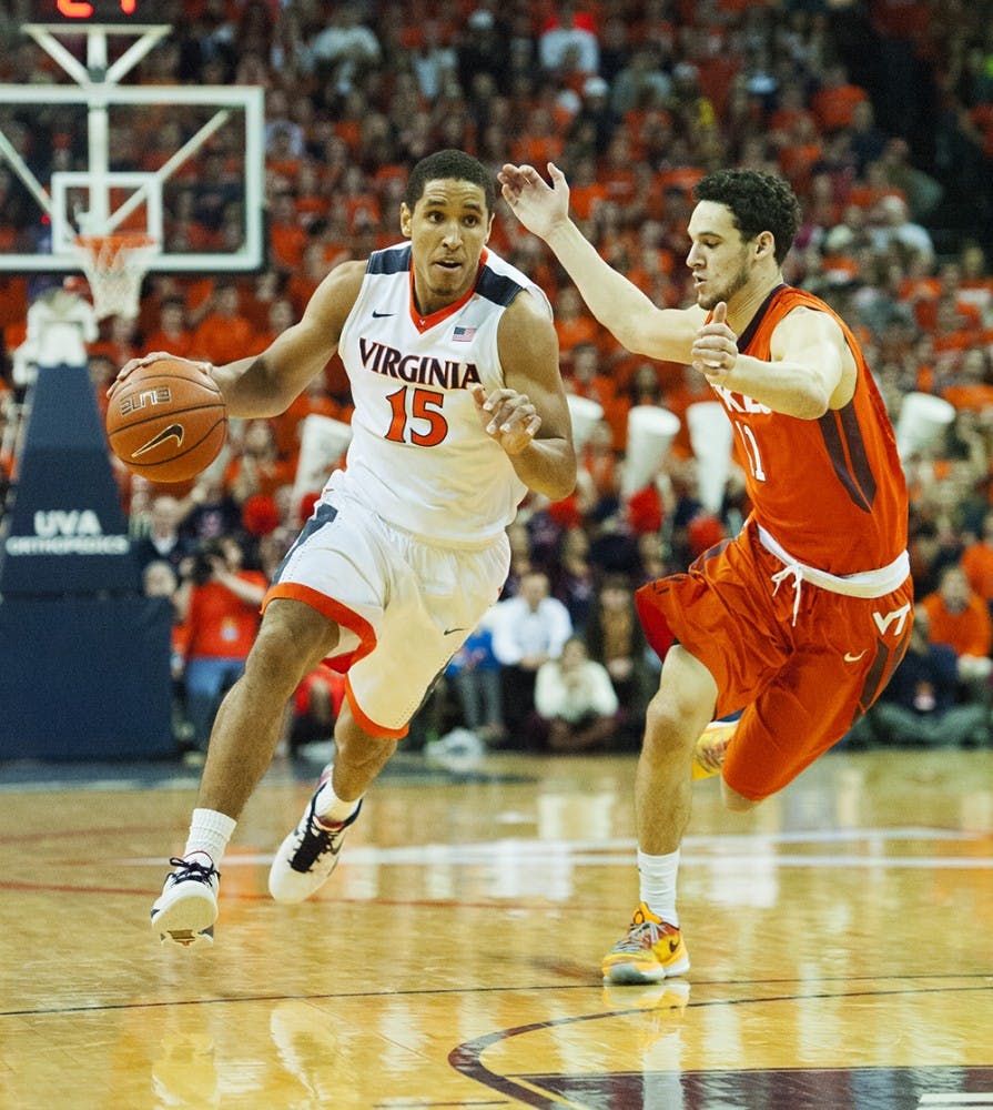 Senior guard Malcolm Brogdon led the Virginia team once again Tuesday, recording 18 points. Brogdon was responsible for 14 the team's first 21 points, and made four three-pointers in the first half alone.&nbsp;