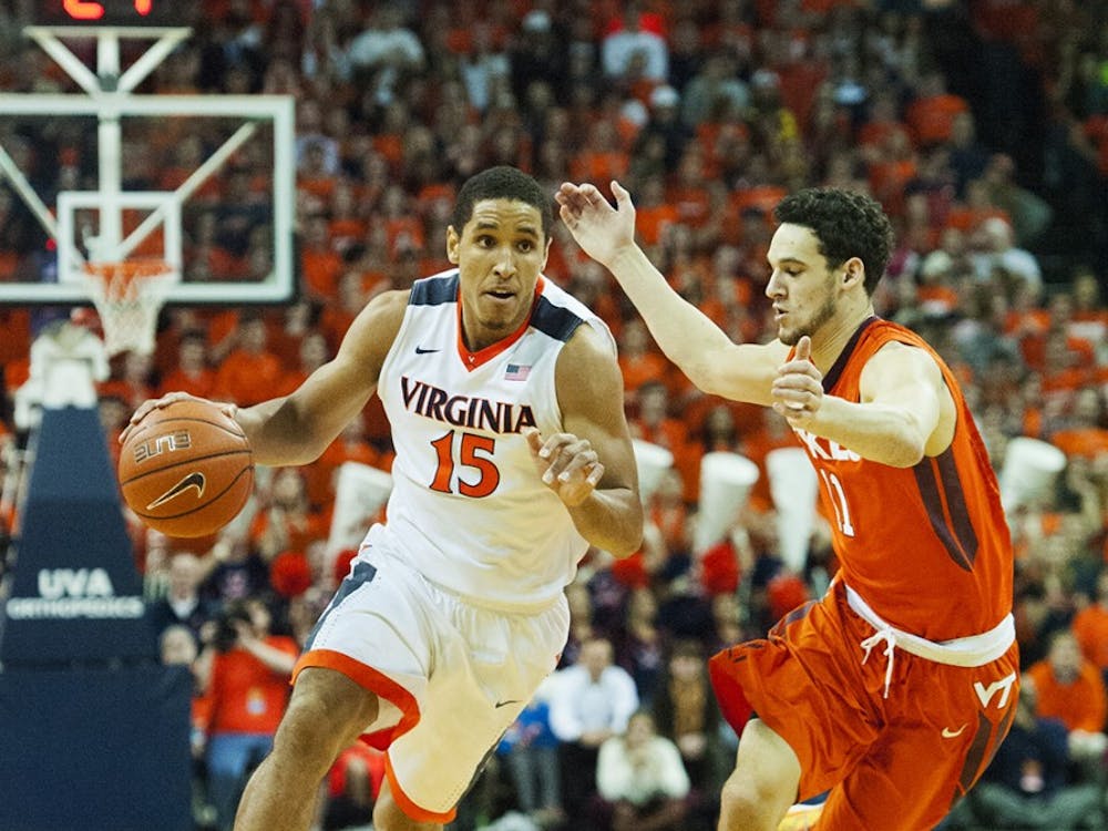 Senior guard Malcolm Brogdon led the Virginia team once again Tuesday, recording 18 points. Brogdon was responsible for 14 the team's first 21 points, and made four three-pointers in the first half alone.&nbsp;