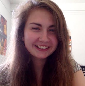 EileenYear: ThirdSchool: Curry School of EducationMajor: Psychology and Elementary EducationU.Va. involvement: Brown College, JADE Lab, Early Development Lab, Housing and Residence LifeHometown: New Hartford, NYIdeal date personality: Easy-going, good sense of humor, genuine, wokeIdeal date activity: Exploring the city! Playing ping-pong/board games/cards! Having really passionate discussions while eating tasty food! Something outdoorsy!Deal breakers? Pretentious, misogyny, copious drug usage, awkward silencesHobbies: Intramural Sports, reading, being outside, yoga, making listsWhat makes you a good catch? I like to think I’m witty. I’m kind, goofy and my hair usually smells good. I can find an “Office”or “Always Sunny in Philadelphia”quote for almost any situation.What makes you a less-than-perfect catch? When I’m first getting to know someone, I am a terrible conversationalist.What is your spirit animal? DolphinWhat's your favorite pickup line? My name may not be Luna but I sure know how to love good.Describe yourself in one sentence: I’m not 28 and desperate for a man; I’m 20 and mildly desperate for a man.