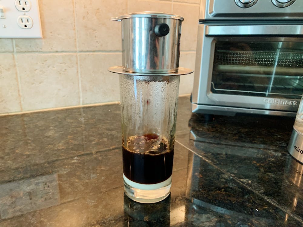 <p>Using the Vietnamese phin has been an integral too; to make delicious coffee this summer season.</p>